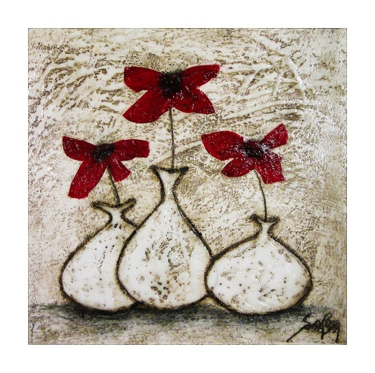 Rosen - 16"x16" - Mixed Media