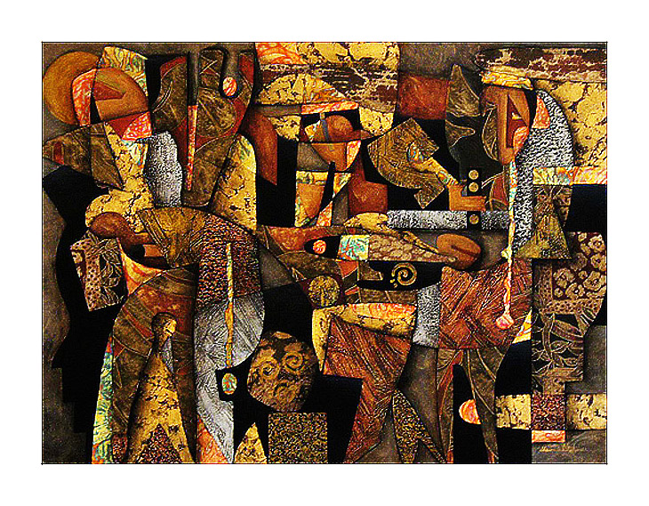 Whitehurst - 24"x46" - Mixed Media